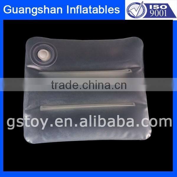 gift set PVC square inflatable water filled seat cushion