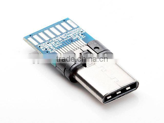 Professional Manufacturer of USB 3.1 Type C Male SMT+PCB Connector