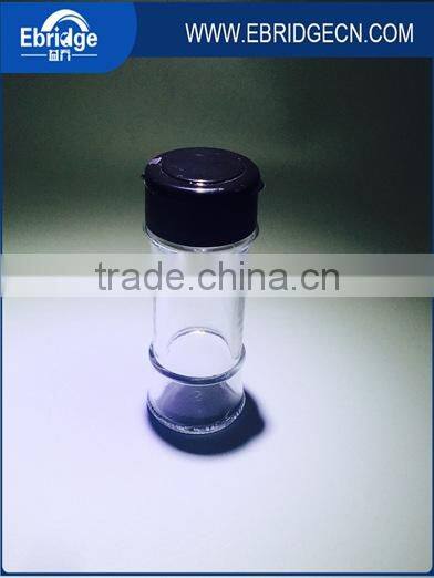 60ml Salt & Pepper Glass Bottle With Plastic Shaker