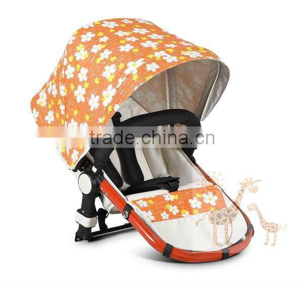 Baby Stroller, Aluminum Tube European standard High Quality And Comfortable 3 in 1 Fuctions Baby Stroller