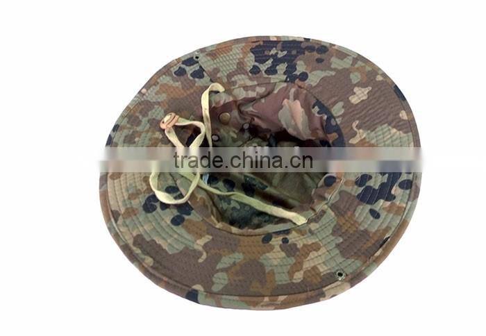 Desert camouflage military fatigue hat for German army