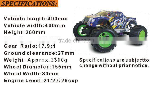 Firelap RC Car Toys 1/8 scale Nitro RC Truck