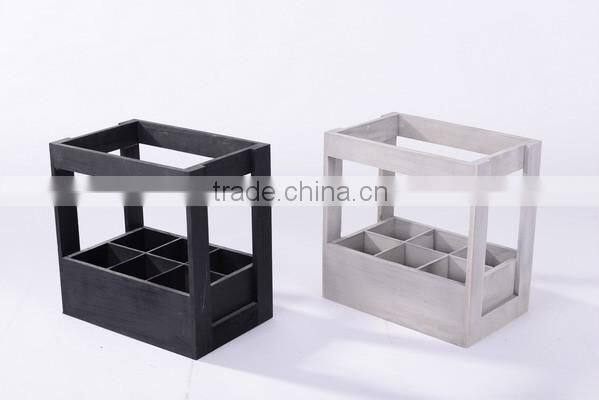 New Handmade Rustic Style Wine Bottle Holder