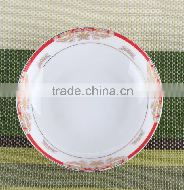 High quality fruit plate new bone china ceramic dishes