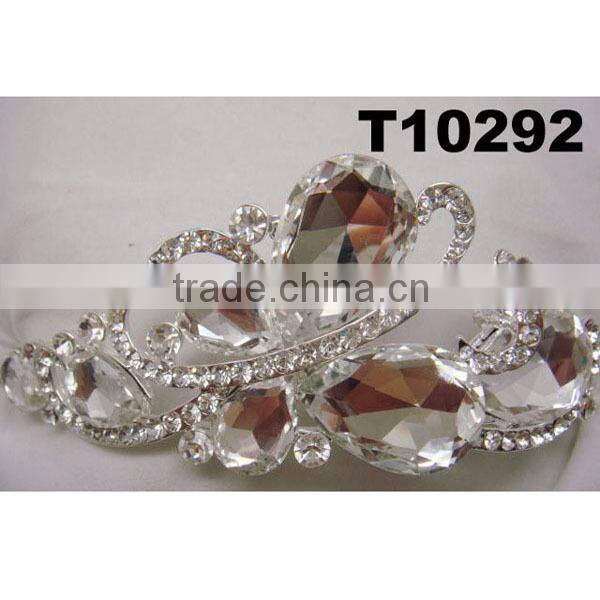 wholesale adult crystal pageant crowns and tiaras