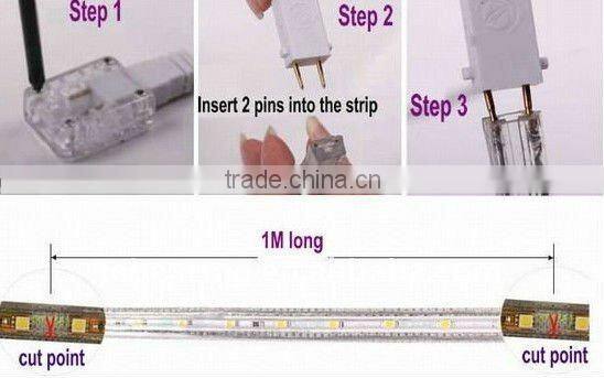 DC12V SMD 3528 flexible led strip light waterproof IP65
