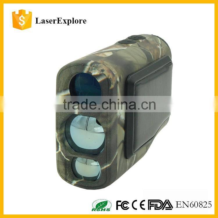 New Waterproof 6x21 1000m Solor range finder Hunting Standard version Golf Laser Range finder Golf functional