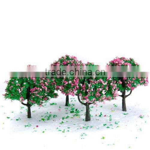 Decorative plastic tree, scale model trees, architectural model tree , train layout model,miniature scale trees, MT-19