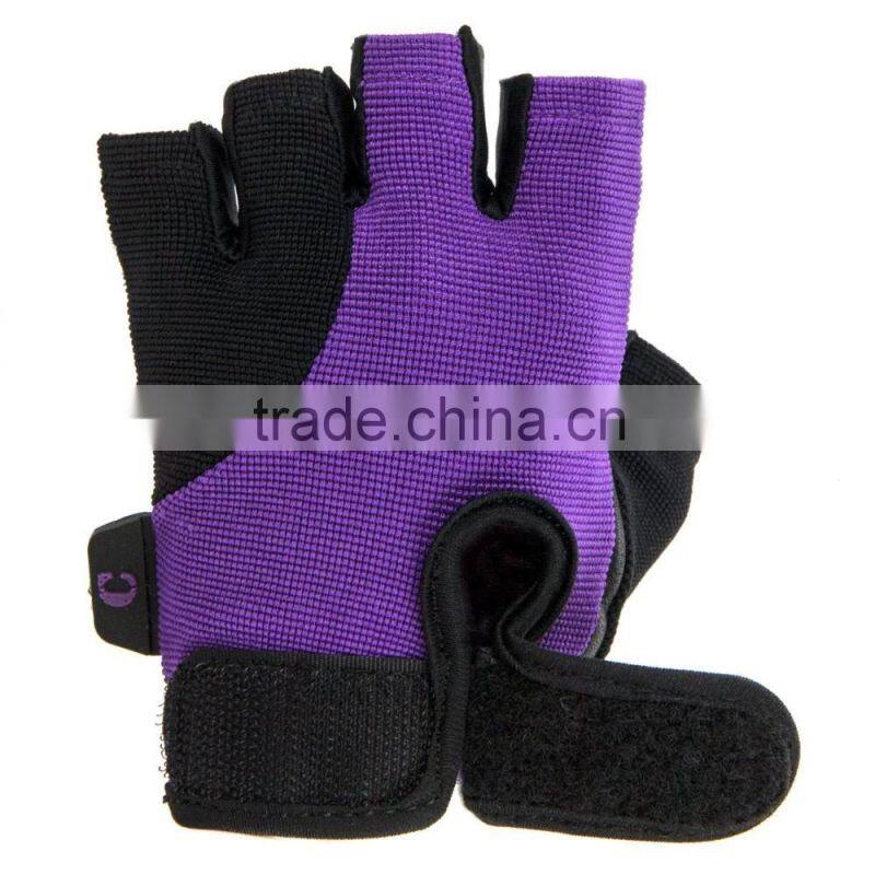 Best Design Leather Palm Protectors Weight Lifting Barbell Grips
