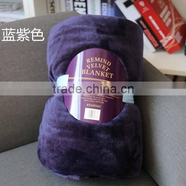 Super Soft Cheap Fleece Blanket Polyester