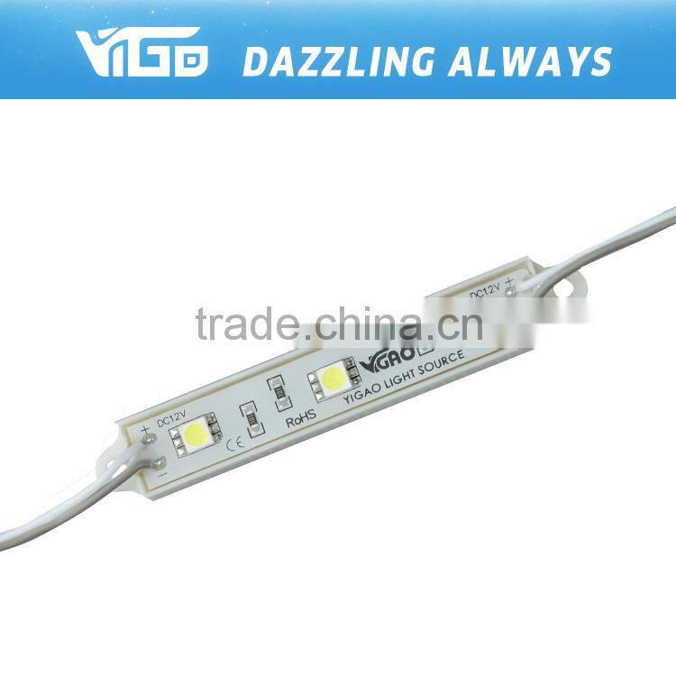 smd5050 injection waterproof module 2led/pc for small signal letters