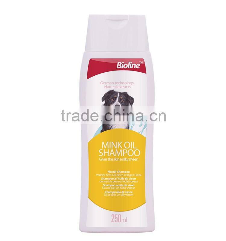 Bioline high quality organic dog shampoo/wholesale dog shampoo