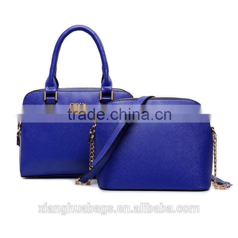2015 Designer Hot in Europe and American 2pcs set Lady Handbag