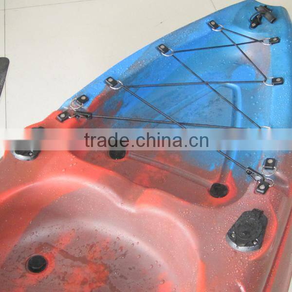 Made in China DINGWANG Rotational Sit on top Plastic Fishing Canoe