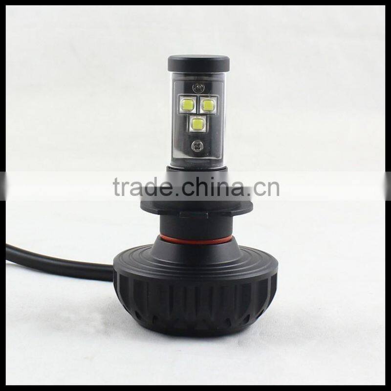 G5 fanless led headlight 40w 3000lm c ree h4 led high low beam car h4 led headlight bulbs