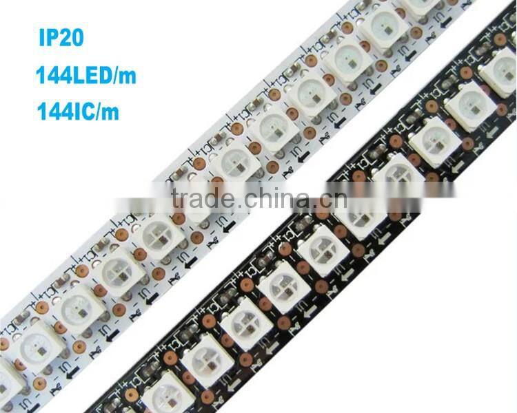 2016 hot sales 114 led strip ws2812b addressable led light