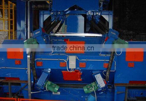 Pass Through Wire Mesh/Wire mesh belt shot blasting machine/Net Belt Conveyor Shot Blasting Cleaning/Descaling Machine