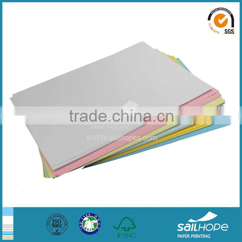 Economic color A4 size paper folding material supply