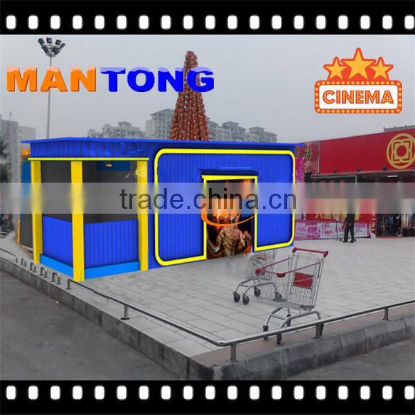 Hydraulic system cinema 9D with gaming glasses and chinese video moive