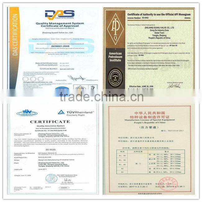 Knife gate valve in sotck