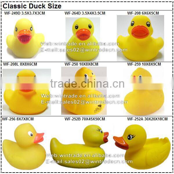 wholesale funny weighted floating bath duck toy