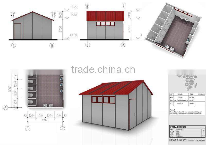 china Fast installation and steel structure prefab buildings