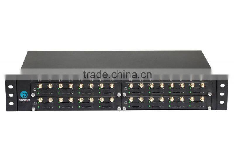 HOT SALE GOIP 32 for call center terminal with high ASR and ACD 32 channels VOIP gsm gateway