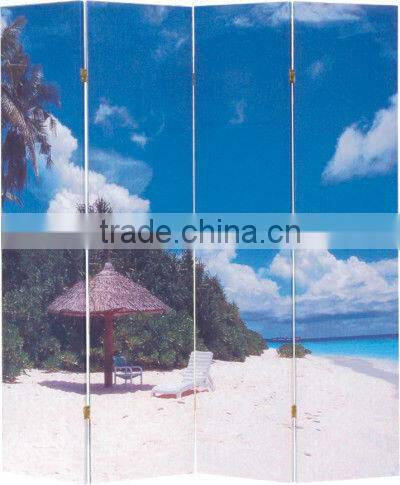 Gold Coast Canvas Folding Screen