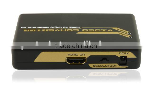 HDMI to RGB Component YPbPr + R/L Audio Up Scaler Converter (720P/1080P)