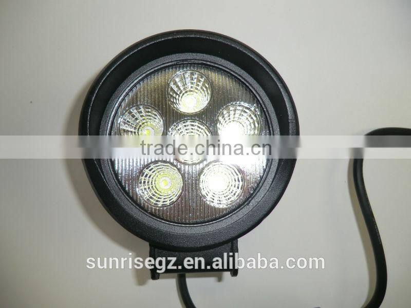 Hot Sell Highpower performance vehicle LED Work Light,for ATV SUV TRUCK JEEP Offroad 4x4 Vehicles(SR-LW-18B) Spot or Flood Beam
