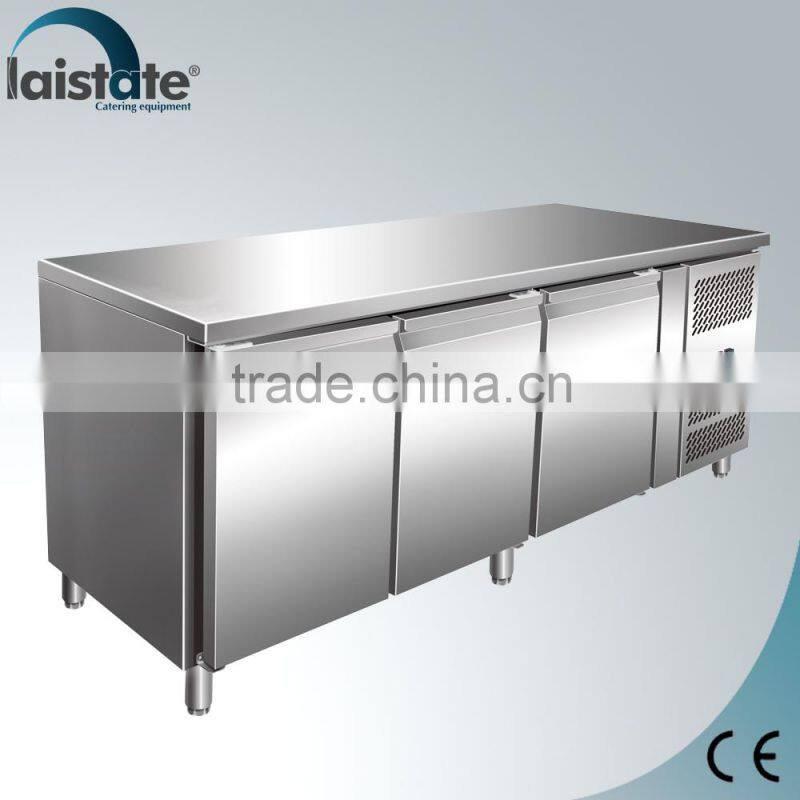 3 Solid Door Ventilated Freezing Workstation