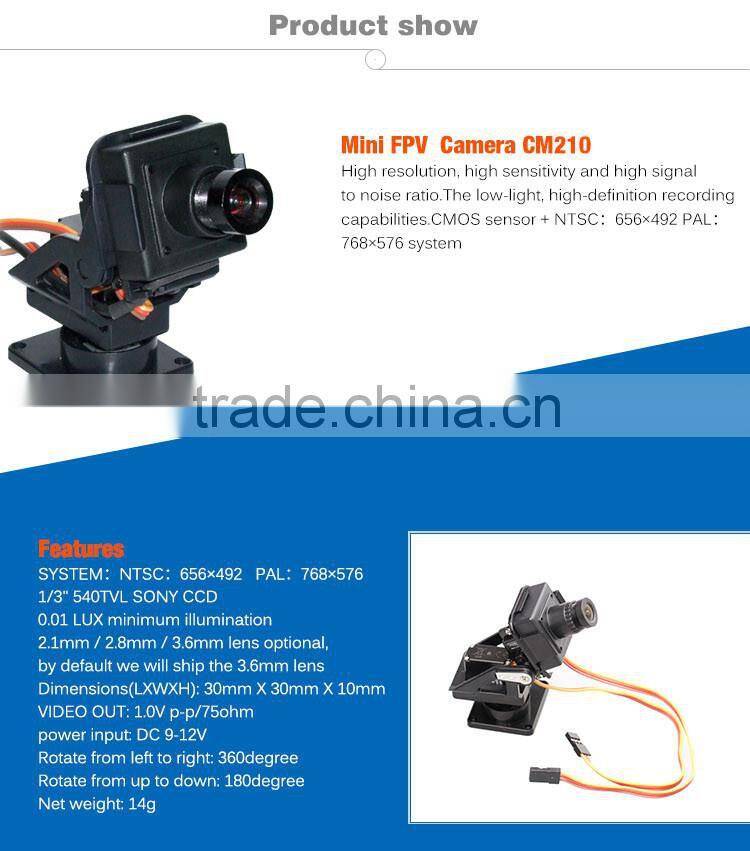2016 new style flysight CM210 Mini rc helicopter camera
