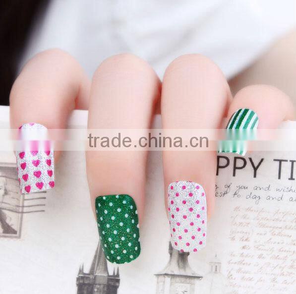 Cute Flower 3D Nail Sticker , korea nail sticker