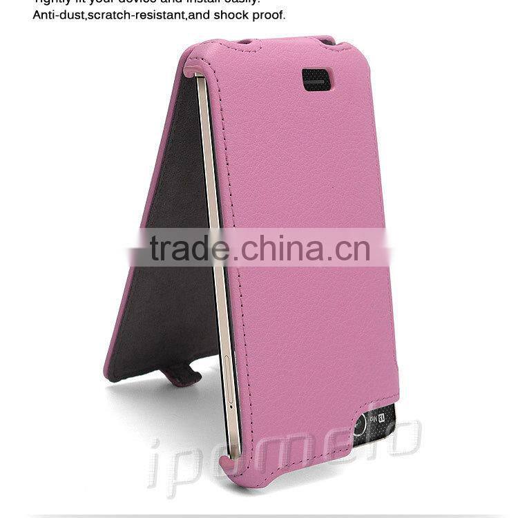 Luxury flip leather mobile phone case for Explay RIO EXP 4