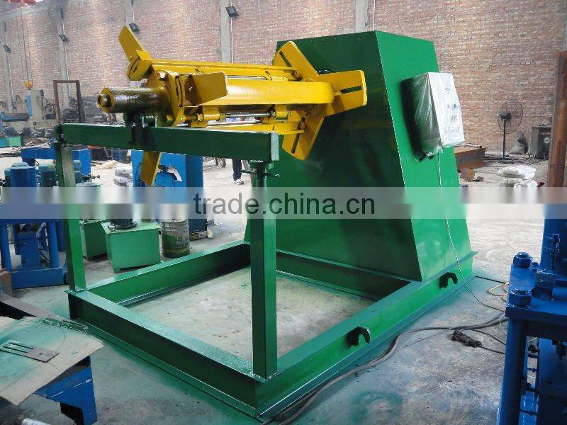 Hydraulic uncoiler
