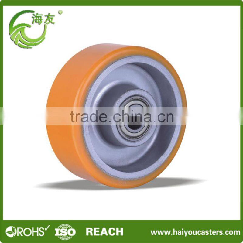 2016 good selling heavy duty caster pu wheel