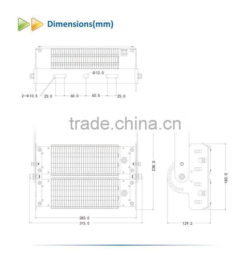 Outdoor 100W LED Tunnel Light