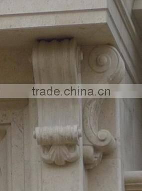 Bank building facade decoration limestone exterior wall designs