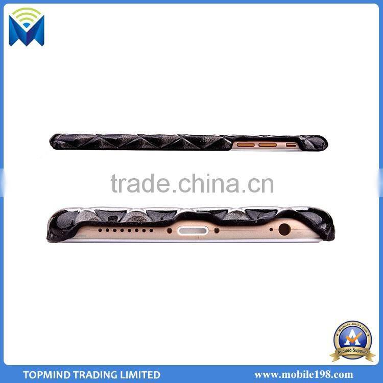 Durable Cell Phone Cases Quilted Pattern PC Case for iPhone 6/ 6S/ 6Plus/ 6S Plus