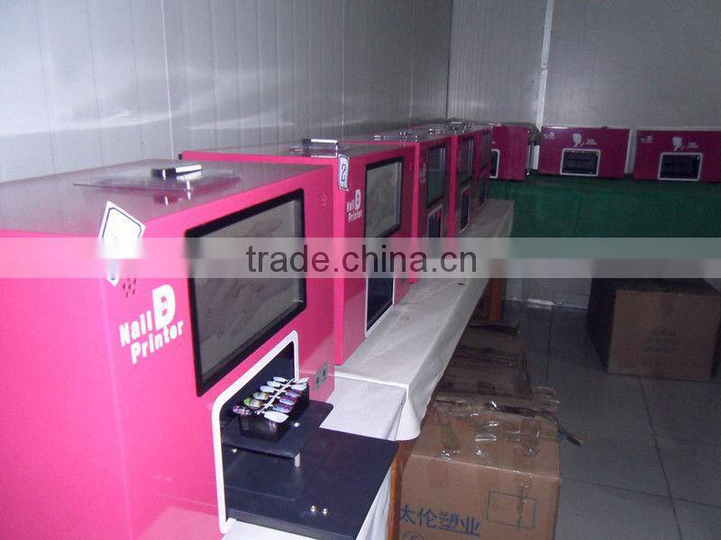 Touch Screen LCD Displayer Nail Painting Machine