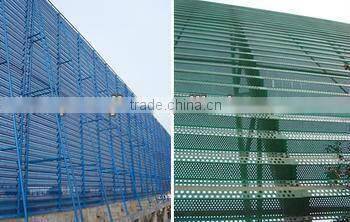 Precision perforated galvanized sheet metal banding