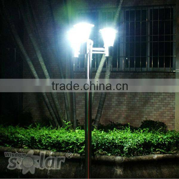 led solar garden light solar post light high pole solar light