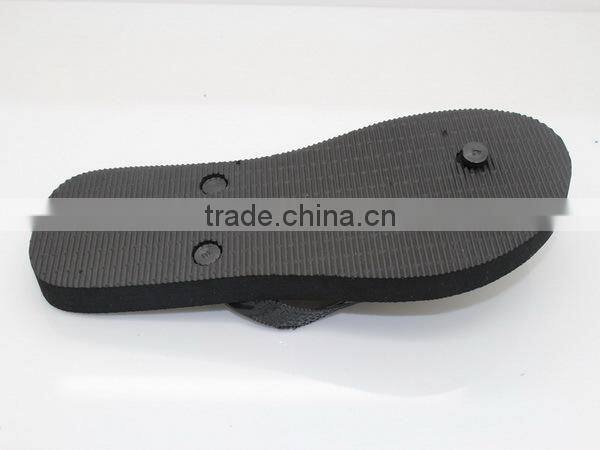 Wholesale men's beach PE slippers rubber flip flop