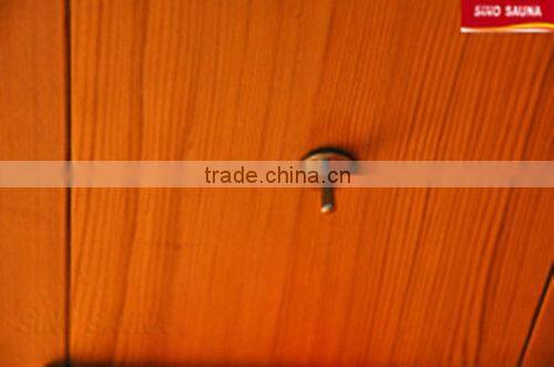 Personal steam wood sauna room for 2 person for skin beauty lay down sauna