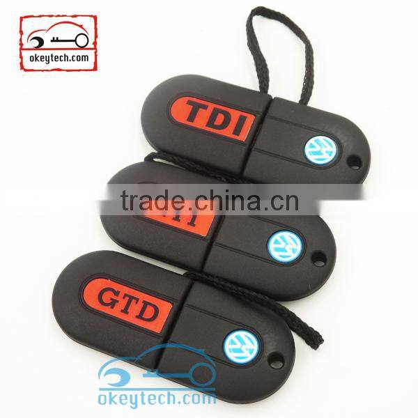 Best price VW 16V key blanks Wholesale of 16V G60 VR6 and GTD TDI GTI six kinds stickers