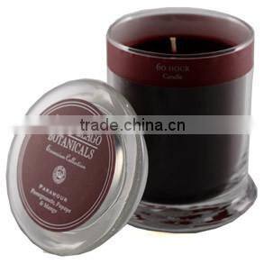 Gift Scented Soy Candle in Metro Jar with lid