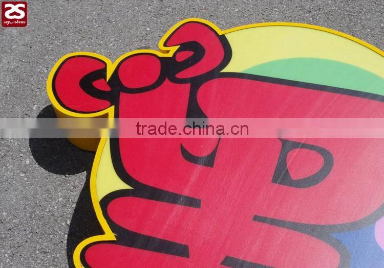 Outdoor advertising display light box