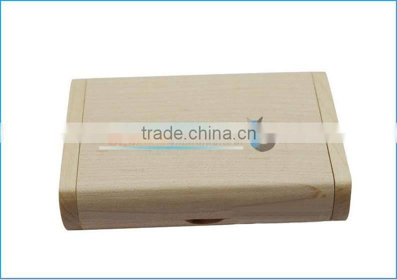 Custom engraving logo wood usb flash drive wooden USB memory sticker 2.0 4GB/16GB/32GB/64GB/ with box