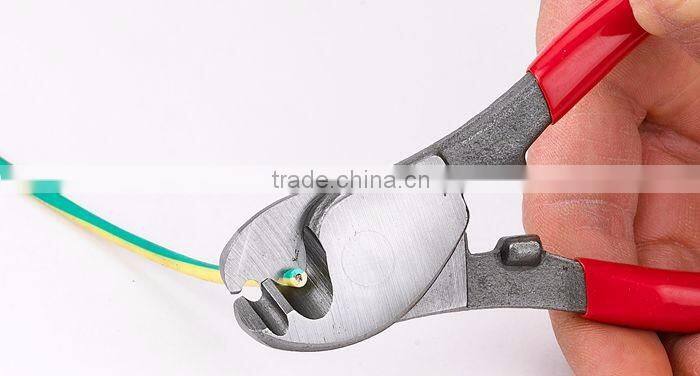 LSDHigh Quality LK-22A ratchet cable cutter easy use slip joint plier chrome vanadium forging cable cutter MAX 22mm2