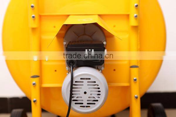 Wheelbarrow Model 140Liter Drum Capacity 46Liter Mixing Capacity Electric Engine Cement Mixer Concrete Mixer